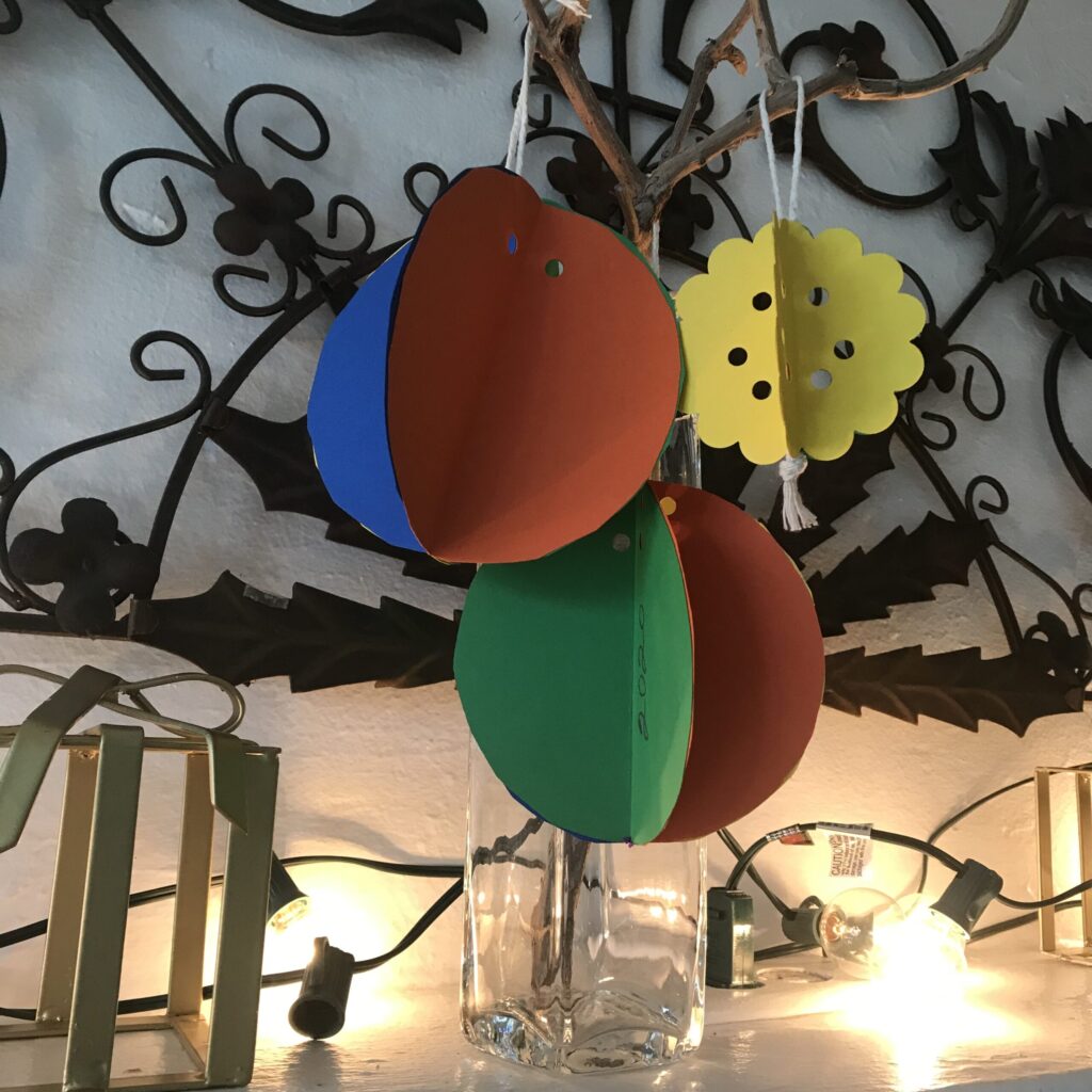 Alice Hampton Dickerson Art - Hanging Cutouts