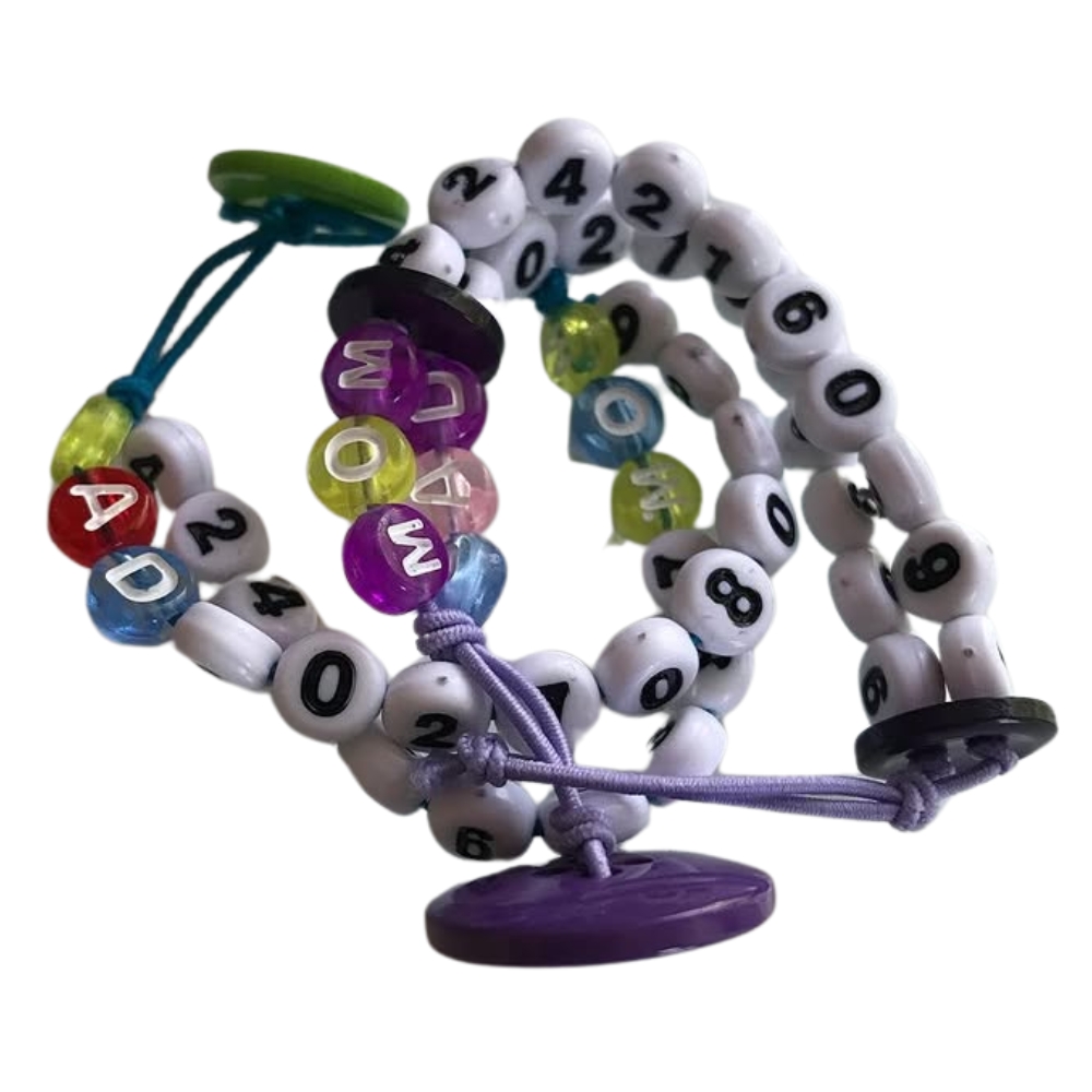 Alice Hampton Dickerson Art - Traveling bracelets