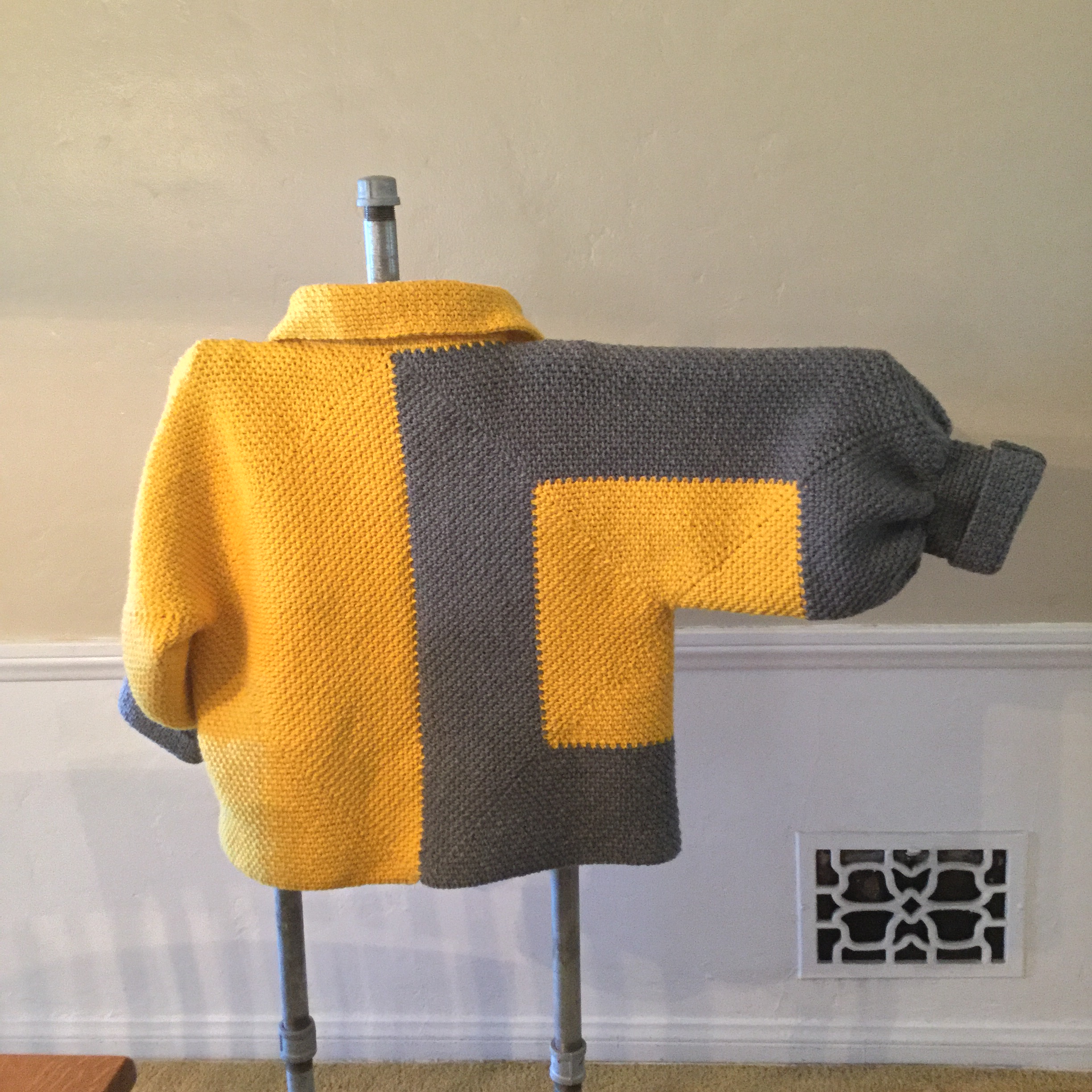 Alice Hampton Dickerson Fiber - Hexagon Crochet Sweater 2
